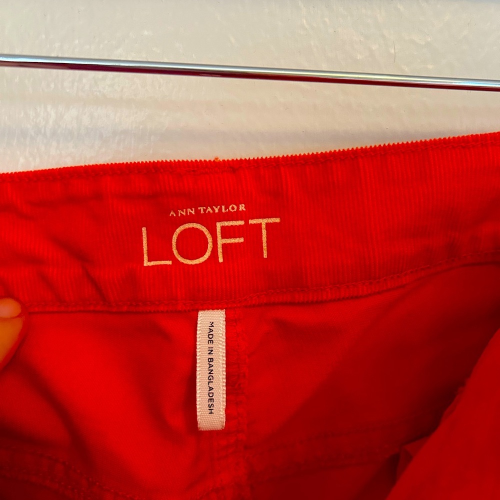 Loft corduroy pants